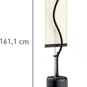 مكواة بخار عمودية للملابس والستائر بوزن 42 جم وقدرة 2000w موديل it3480e1 من برو ستايل، أسود