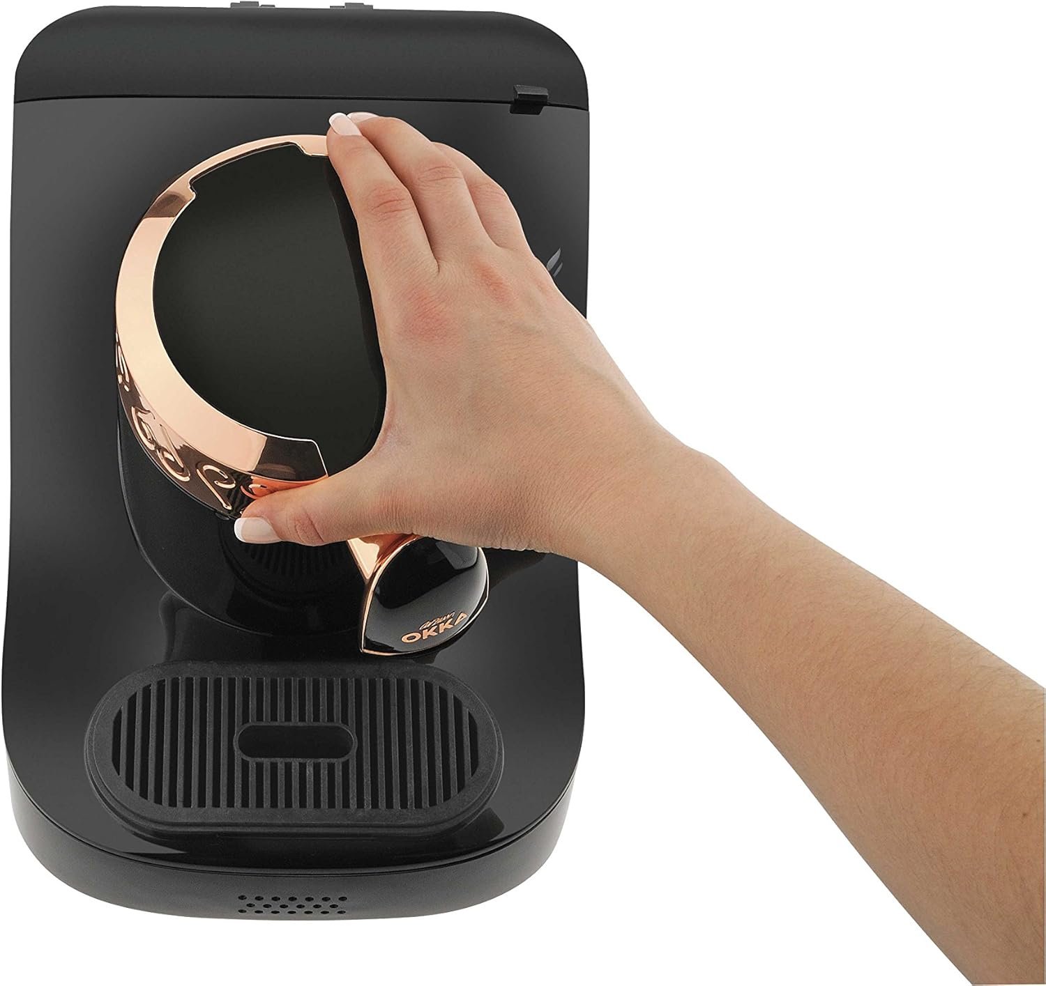 ماكينة تحضير القهوة التركي من اورزم أوكا أسود/نحاسي ok001 ماكينة تحضير القهوة التركي من اورزم أوكا أسود/نحاسي ok001